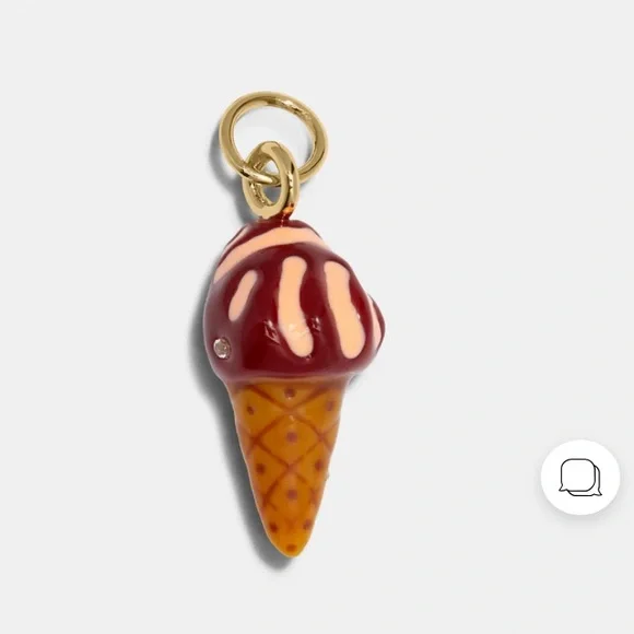 Nwt Coach Charm  Ice Cream Cone - Picture 6 of 6